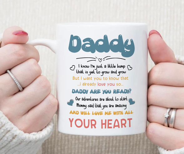 Personalized Gift For Future Daddy Are You Ready Mugs - NT - NN1807222