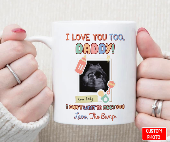 Personalized Gift For Future Dad I ConFirm Mommy Love You Daddy Mug- NT-NN0808222