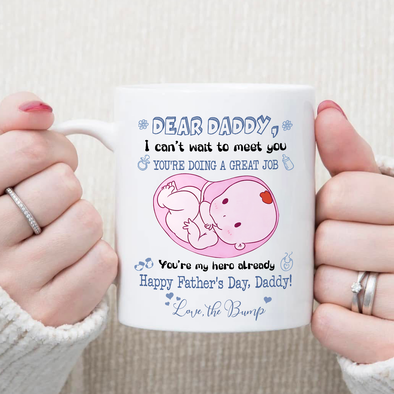 Gift For Future Daddy You're My Hero Already Mugs - NT - NN1405222