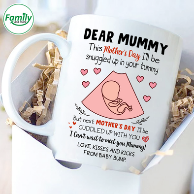 Personalized Gift For Future Mummy The Next Mother's Day I'll Be Cuddle Up With You Mugs - NT - NN1502227