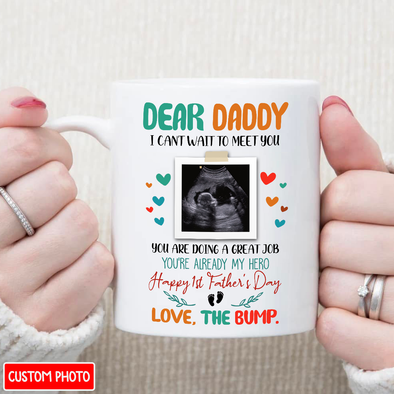 Personalized Gift For Future Daddy You're Already My Hero Mugs - NT - NN2005222