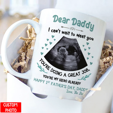 Personalized Gift For Future Dad I Can't Wait To Meet You- NT-NN2807223