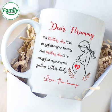 Gift For Future Mummy I'll Be Feeling Rather Lucky From Love The Bump Mugs  - NT - NN0802224