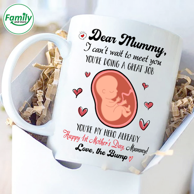 Gift For Future Mummy Happy 1st Mother's Day Mugs - NT - NN2001222