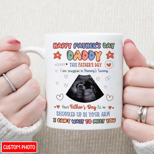 Personalized Gift For Future Daddy Happy Father's Day Mugs - NT - NN0605225