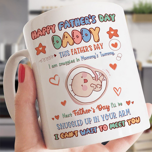 Gift For Future Daddy Happy Father's Day Mugs - NT - NN1805226