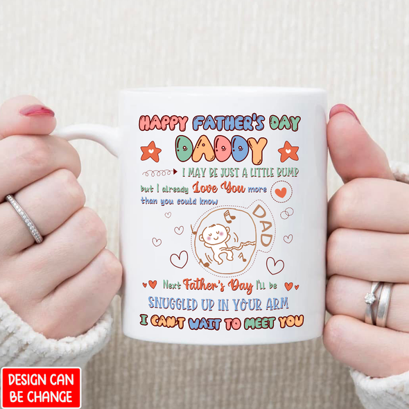 Personalized Gift For Future Daddy Happy Father's Day Mugs - NT - NN2904223