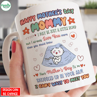 Gift For Future Mommy I Can't Wait To Meet You Mugs - NT - NN1604224