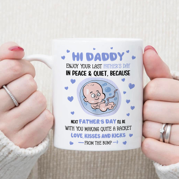 Gift For Future Daddy Happy Father's Day Mugs - NT - NN1105223
