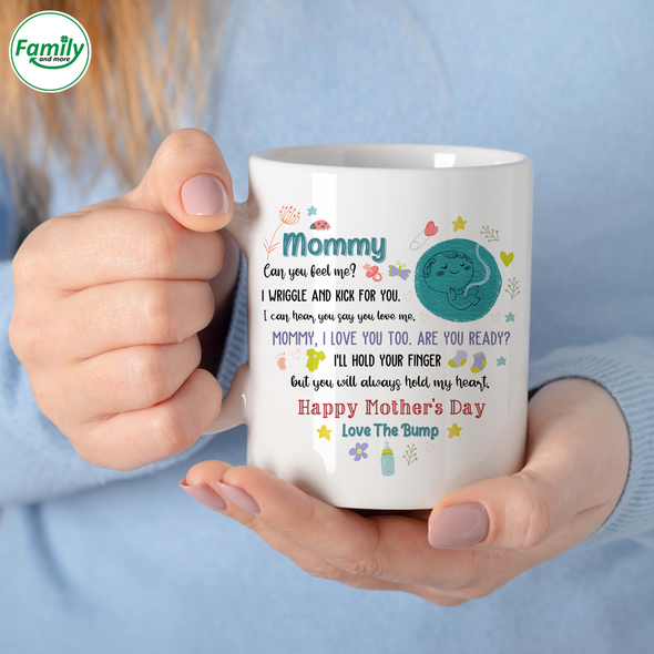 Gift For Future Mommy I'll Hold Your Finger But You Will Always Hold My Heart Mugs - NT - NN0804225