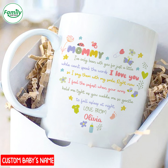 Gift For Mommy I Love You So I Say Them With My Smile Mugs - NT - NN1504223