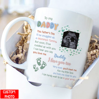 Personalized Gift For Future Daddy I Love You Too Mugs - NT - NN2007222