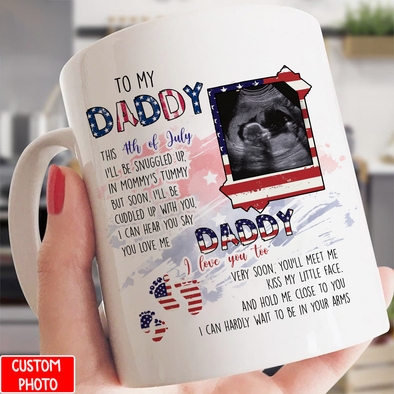 Personalized Gift For Future Daddy Happy Father's Day Mugs - PP - NN0706221