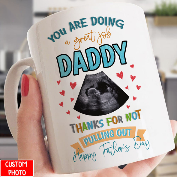 Personalized Gift For Future Daddy Happy Father's Day Mugs - NT - NN3005223