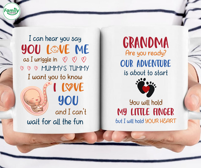 Gift For Future Grandma I Love You Mugs - NT - NN0902221