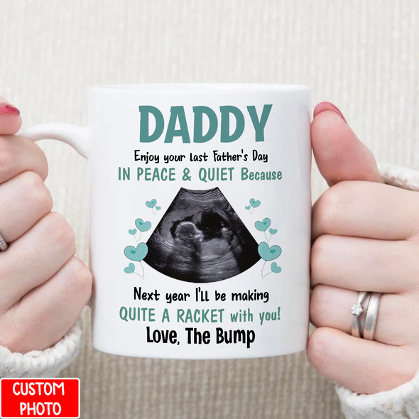 Personalized Gift For Future Daddy Happy Father's Day Mugs - PP - NN0206223