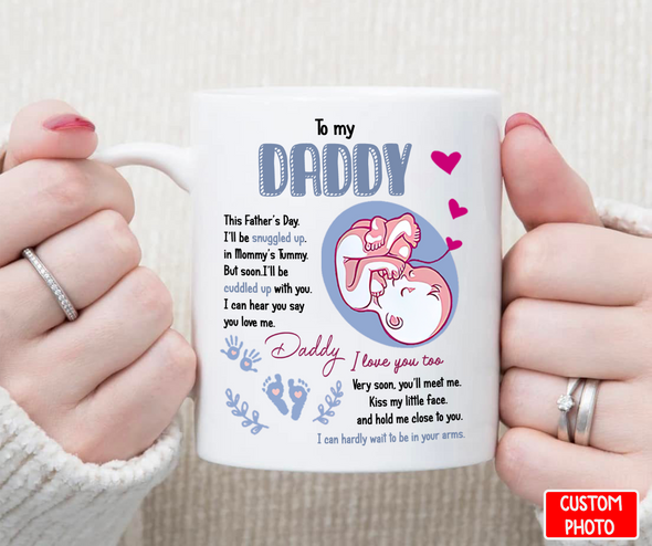Personalized Gift For Future Daddy I Love You Too Mugs - NT - NN1105224