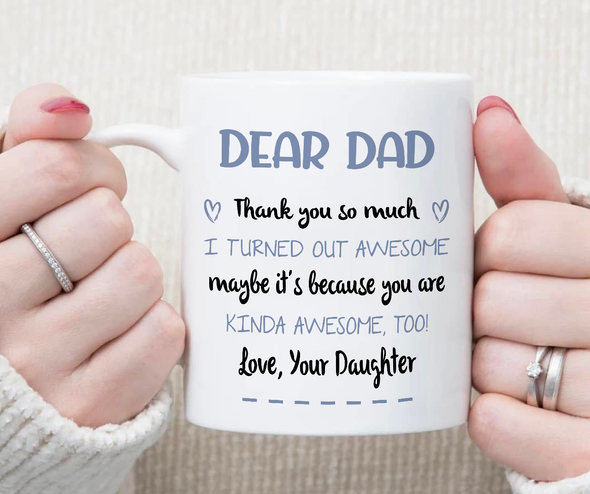 Gift For Daddy Thank You So Much Mugs - NT - NN1205223