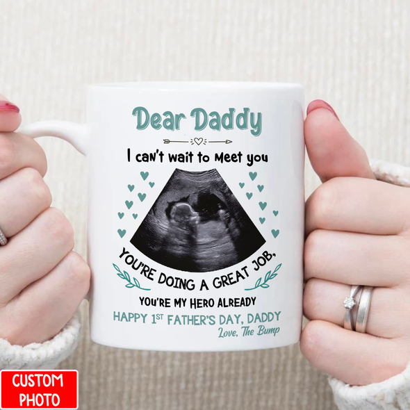Personalized Gift For Future Dad I Can't Wait To Meet You- NT-NN2807223