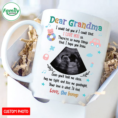 Personalized Gift For Future Grandma Your Love Is What I Feel  Mugs - NT -  NN0403223