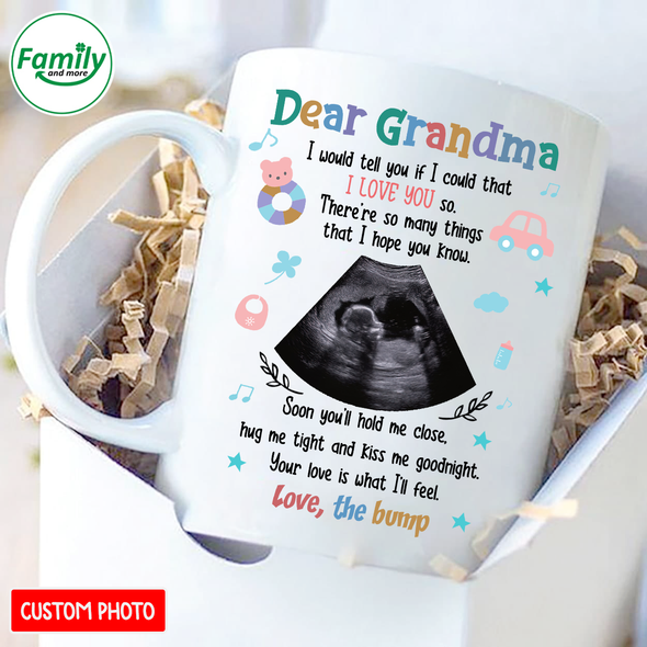 Personalized Gift For Future Grandma Your Love Is What I Feel  Mugs - NT -  NN0403223