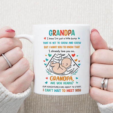 Gift For Future Grandpa Are You Ready? Mugs - LT - NN0905225