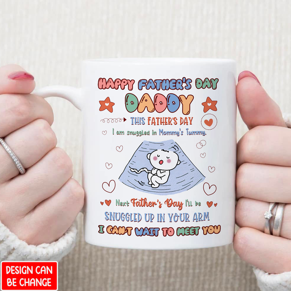 Gift For Future Daddy Happy Father's Day Mugs - NT - NN1805225