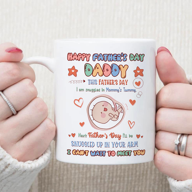 Gift For Future Daddy Happy Father's Day Mugs - NT - NN1805226