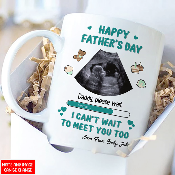 Personalized Gift For Future Dad Happy Father's Day Mug- NT-NN2107224