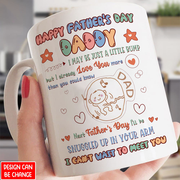 Personalized Gift For Future Daddy Happy Father's Day Mugs - NT - NN2904223