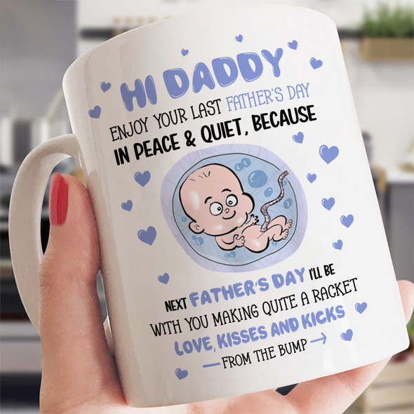 Gift For Future Daddy Happy Father's Day Mugs - NT - NN1105223