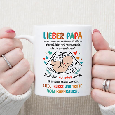 Liebe, Küsse Und Tritte Vom Babybauch Mugs - NT - NN0905224