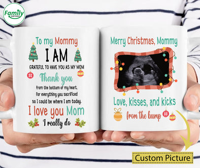 Personalized Gift For Future Mommy I Am Grateful To Have You As My Mom Mugs - NT - NN0211215