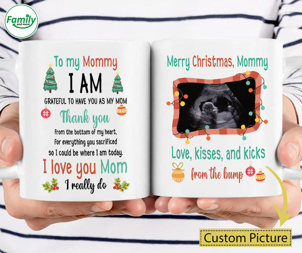 Personalized Gift For Future Mommy I Am Grateful To Have You As My Mom Mugs - NT - NN0211215