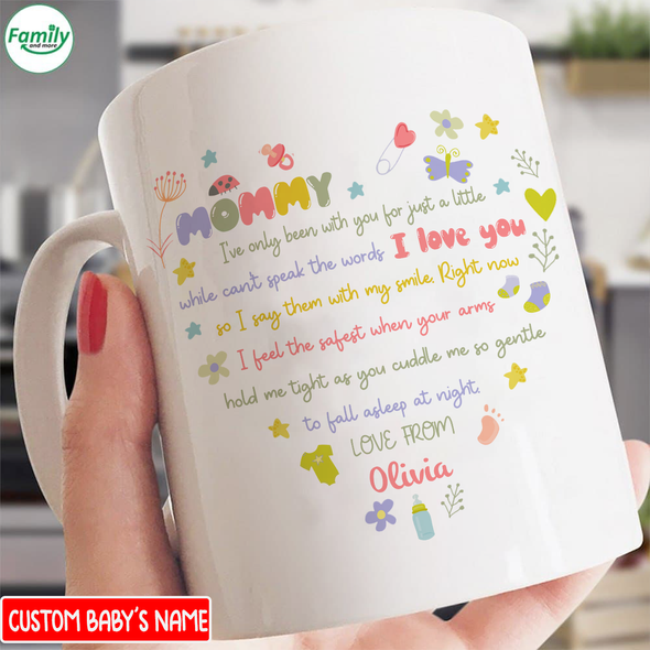 Gift For Mommy I Love You So I Say Them With My Smile Mugs - NT - NN1504223