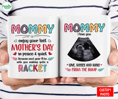 Personalized Gift For Future Mommy I Love You Mugs - NT - NN1903226