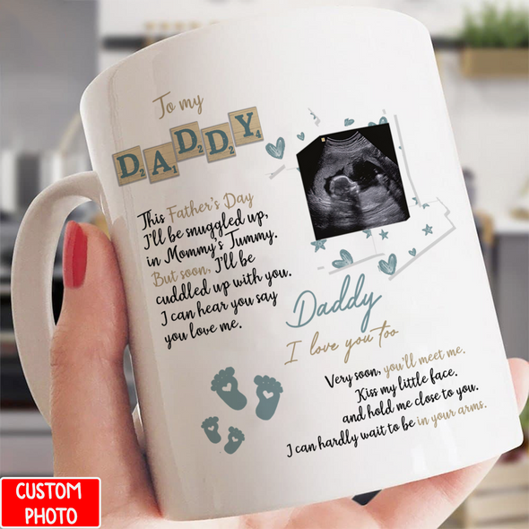 Personalized Gift For Future Dad I Love You Too Mug- NT-NN0308222