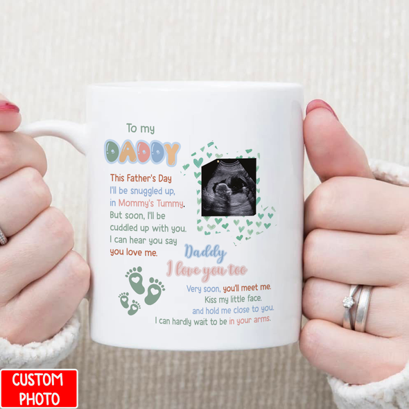 Personalized Gift For Future Daddy I Love You Too Mugs - NT - NN2007222