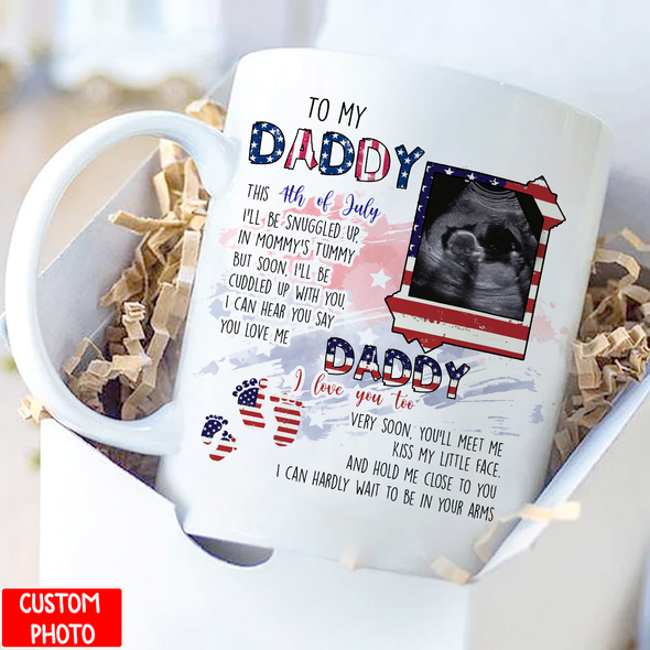 Personalized Gift For Future Daddy Happy Father's Day Mugs - PP - NN0706221
