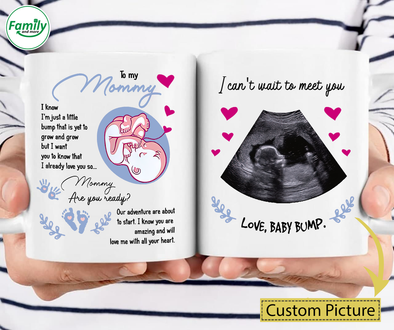 Personalized Gift For Future Mommy I Know You Are Amazing And Will Love Me With All Your Heart Mugs -  NT - NN1511216