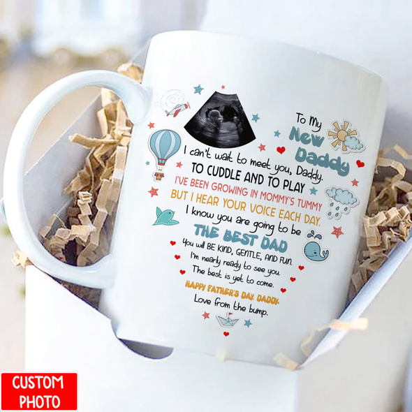 Personalized Gift For Future Daddy Happy Father's Day Mugs - NT - NN2705222