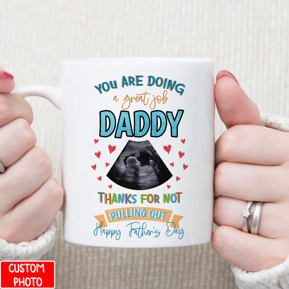Personalized Gift For Future Daddy Happy Father's Day Mugs - NT - NN3005223