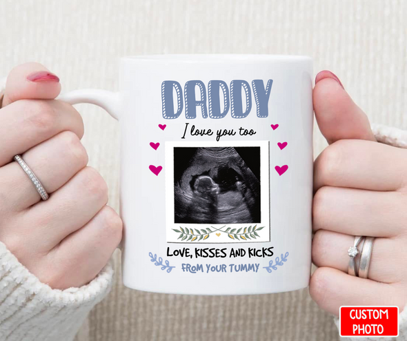 Personalized Gift For Future Daddy I Love You Too Mugs - NT - NN1105224