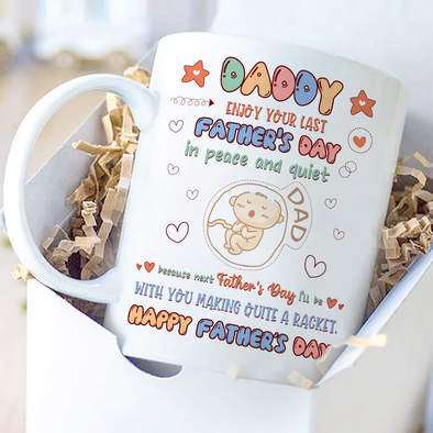 Gift For Future Daddy Happy Father's Day Mugs - NT - NN0405223