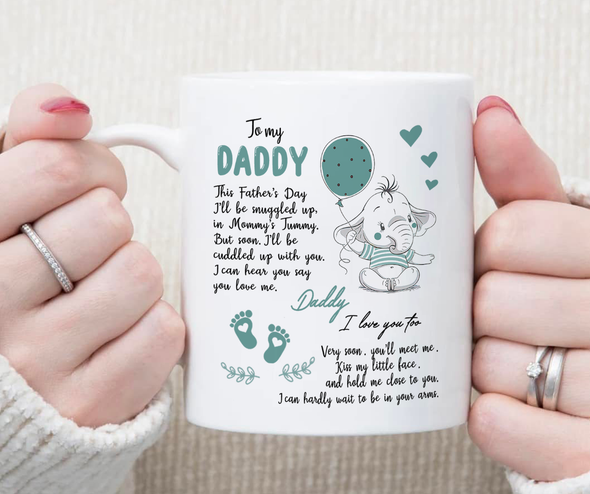 Personalized Gift For Future Dad I Love You Too Mug- NT-NN2607224