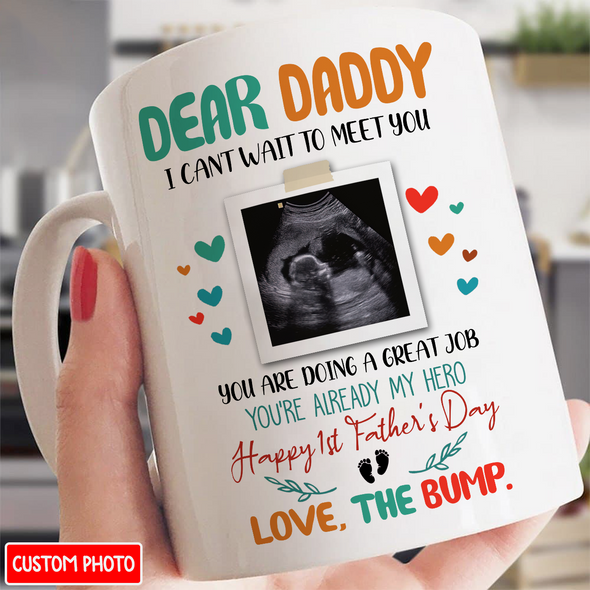 Personalized Gift For Future Daddy You're Already My Hero Mugs - NT - NN2005222