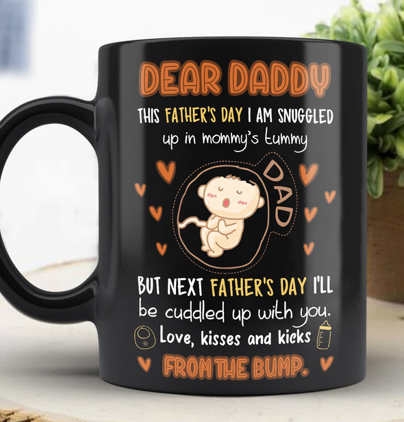 Gift For Future Daddy Next Father's Day I'll Be Cuddle Up With You Mugs - NT - NN2505223