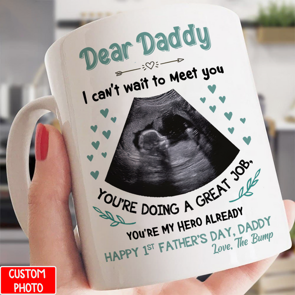 Personalized Gift For Future Dad I Can't Wait To Meet You- NT-NN2807223