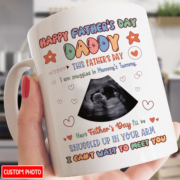 Personalized Gift For Future Daddy Happy Father's Day Mugs - NT - NN0605225