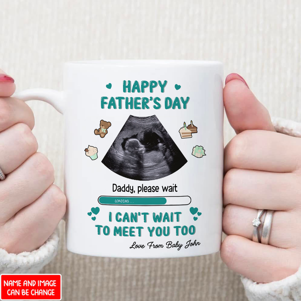 Personalized Gift For Future Dad Happy Father's Day Mug- NT-NN2107224
